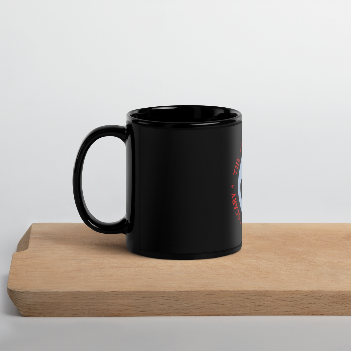 Castro Files Black Glossy Mug