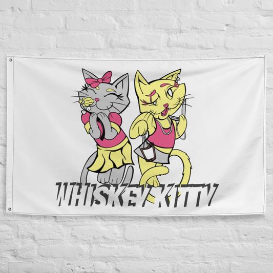 Whiskey Kitty Flag