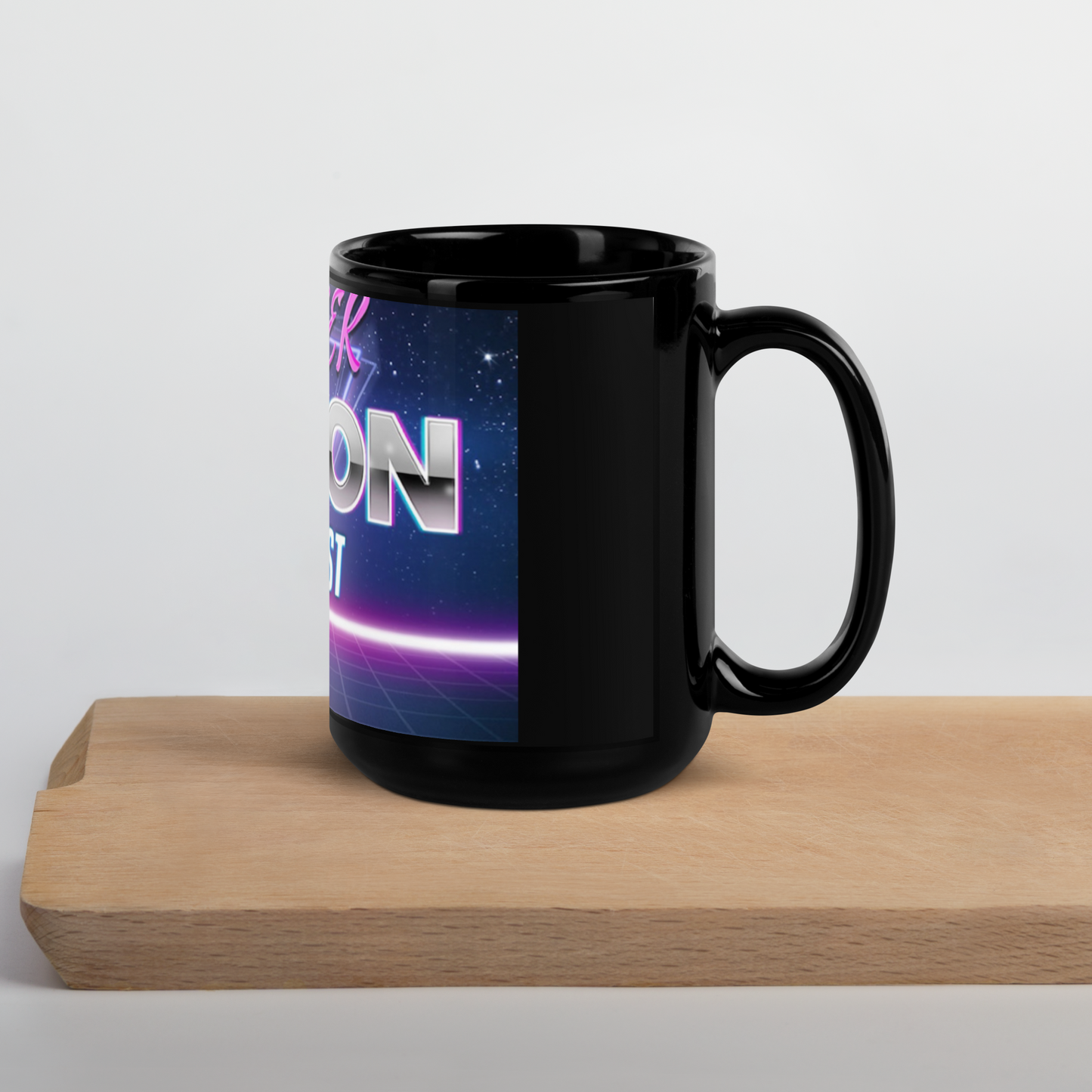 Black Glossy Mug