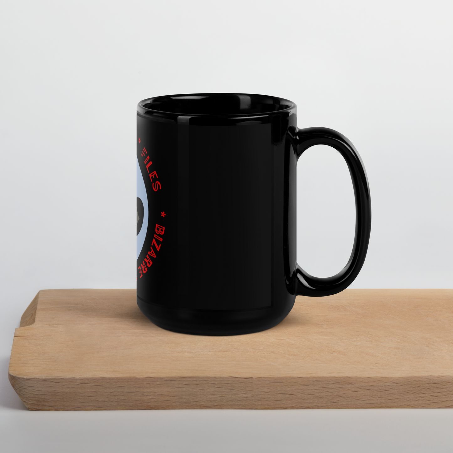 Castro Files Black Glossy Mug