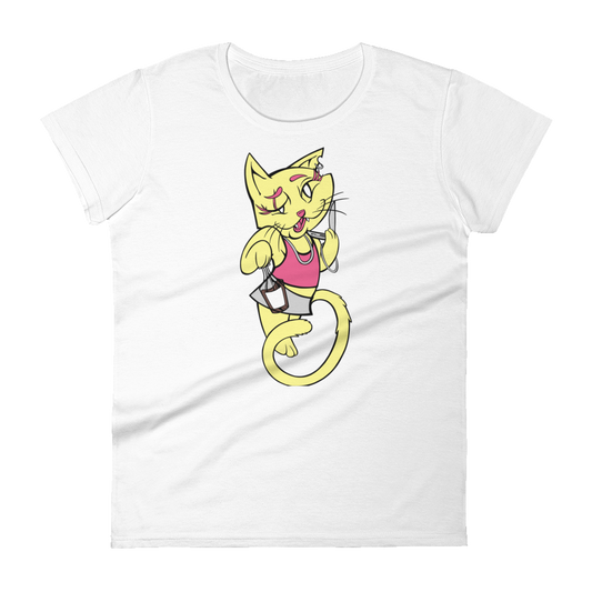 Whiskey Kitty Women's  Tee