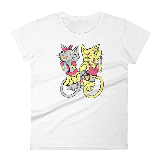 Whiskey Kittens Women's Tee